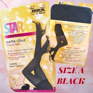 SPANX Heathered Black Shaping Tights